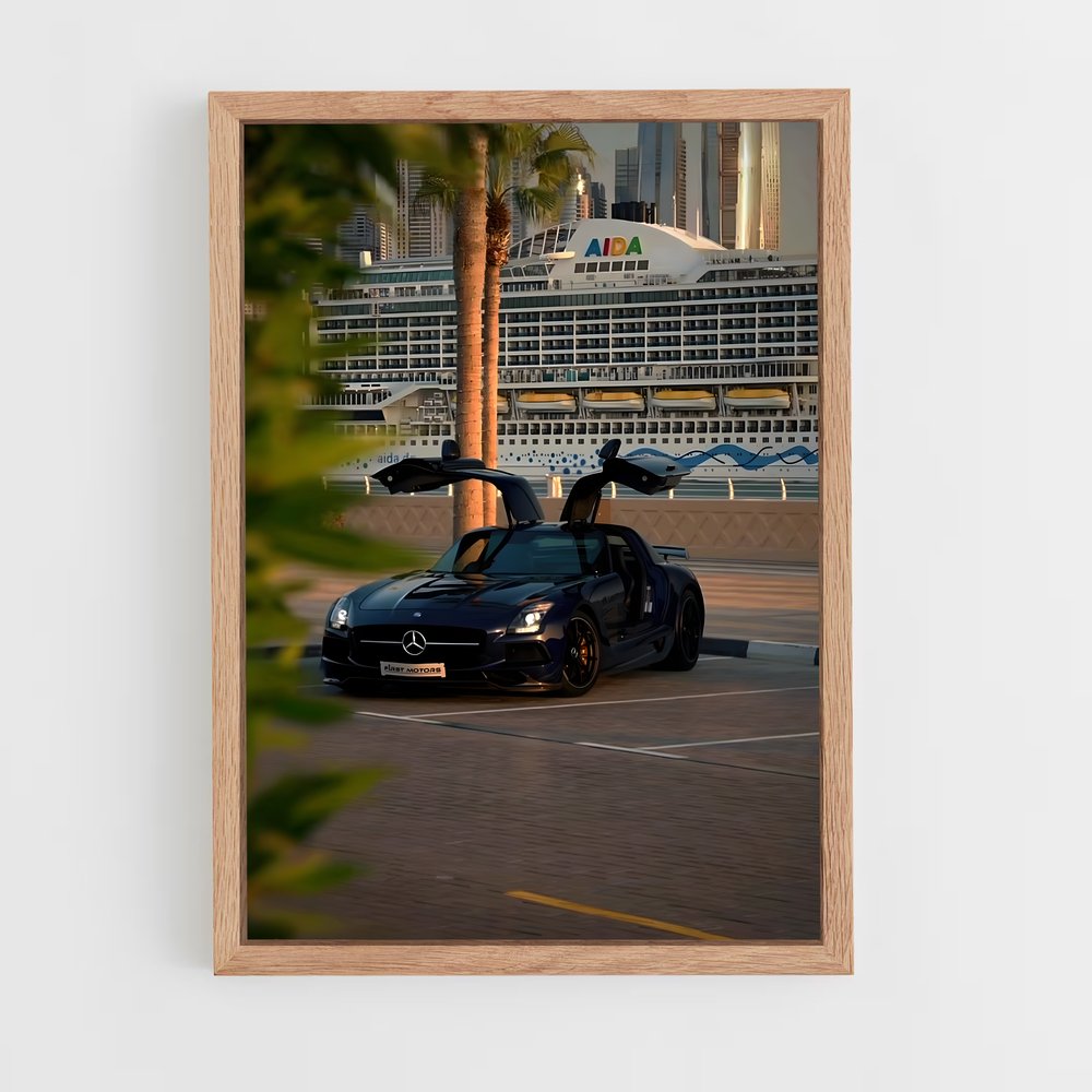 Poster Croisière Nocturne – affiche Mercedes (vue 4)